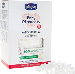 Порошок из рисового крахмала Chicco Baby Moments, 250 г цена и информация | Косметика для мам и детей | pigu.lt