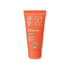 Drėkinamasis apsauginis veido kremas nuo saulės SVR Sun Secure SPF50, 50 ml kaina ir informacija | Kremai nuo saulės | pigu.lt