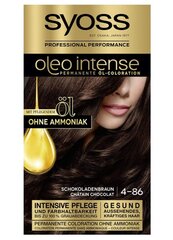 Plaukų dažai Syoss Oleo Intense Permanent Oil Colour Chocolate Brow, 115 ml kaina ir informacija | Plaukų dažai | pigu.lt