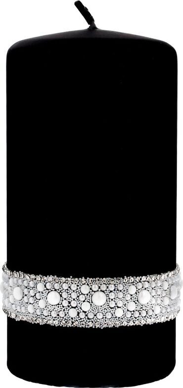 Dekoratyvinė žvakė Artman Crystal Pearl, 14 cm kaina ir informacija | Žvakės, Žvakidės | pigu.lt