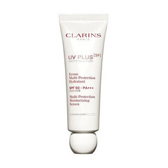 Защитный крем от солнца Clarins UV Plus, 50 мл цена и информация | Кремы от загара | pigu.lt