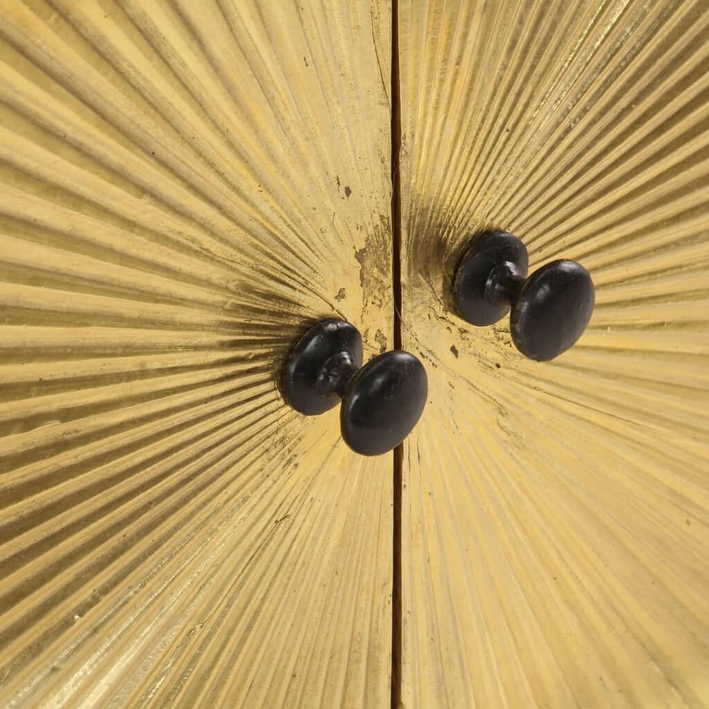 Kavos staliukas vidaXL, Mango medienos masyvas, 90x50x45cm, juoda kaina ir informacija | Kavos staliukai | pigu.lt