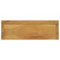 Veidrodinė spintelė, 30x10x40cm, tikmedžio medienos masyvas kaina ir informacija | Svetainės spintelės | pigu.lt