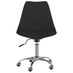 Pasukama biuro kėdė, juoda, audinys kaina ir informacija | Biuro kėdės | pigu.lt