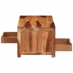 Kavos staliukas vidaXL, Akacijos medienos masyvas, 84x49x40cm kaina ir informacija | Kavos staliukai | pigu.lt
