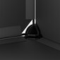 vidaXL Batų lentyna, juodos spalvos, 94x37x125cm, PP kaina ir informacija | Batų spintelės, lentynos ir suolai | pigu.lt