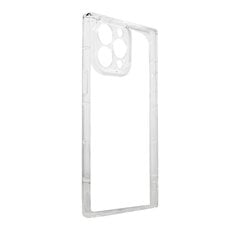 Hurtel Square Clear Case skirtas Samsung Galaxy A12 5G, skaidrus kaina ir informacija | Telefono dėklai | pigu.lt