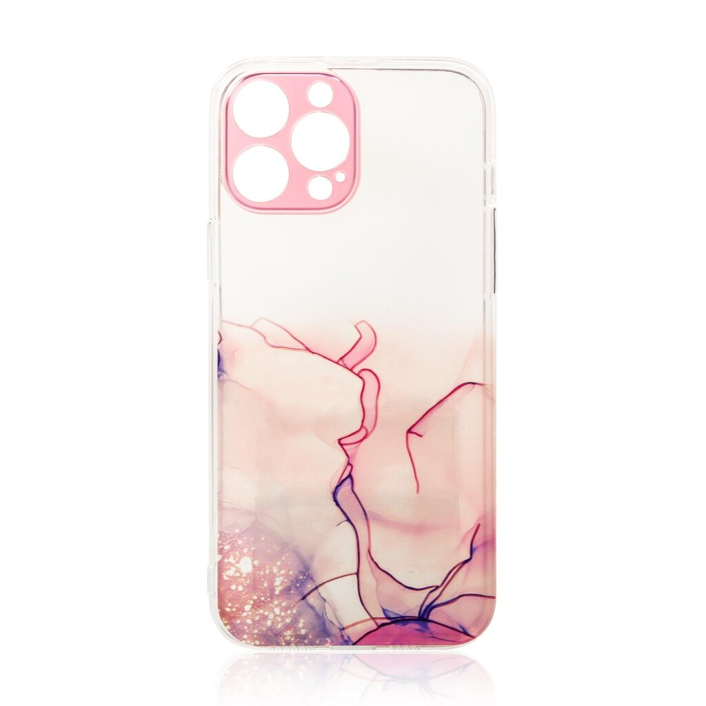 Hurtel Marble Case skirtas Xiaomi Redmi Note 11, rožinis kaina ir informacija | Telefono dėklai | pigu.lt