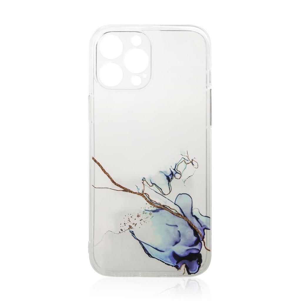 Hurtel Marble Case skirtas iPhone 12 Pro Max, mėlynas цена и информация | Telefono dėklai | pigu.lt