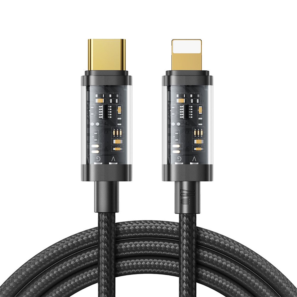 Joyroom S-CL020A12 Type-C to Lightning 20W Data Cable 1.2m-Black kaina ir informacija | Laidai telefonams | pigu.lt