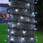 100 LED lempučių profesionali lauko girlianda Brosberg, Šaltai baltos spalvos kaina ir informacija | Girliandos | pigu.lt