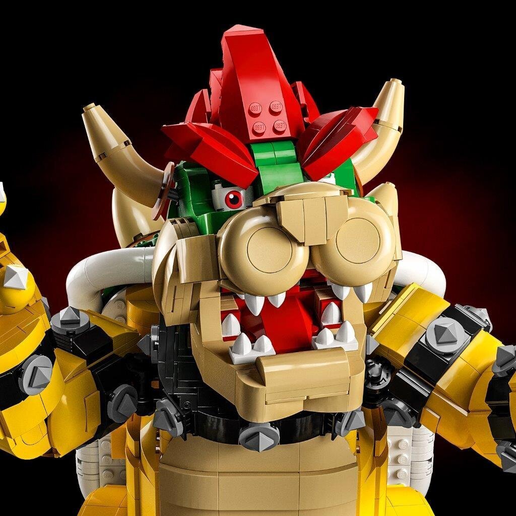 71411 LEGO® Super Mario Galingasis Bowser цена и информация | Konstruktoriai ir kaladėlės | pigu.lt