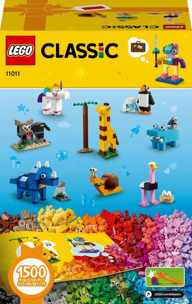 11011 LEGO® Classic Kaladėlės ir gyvūnai kaina ir informacija | Konstruktoriai ir kaladėlės | pigu.lt