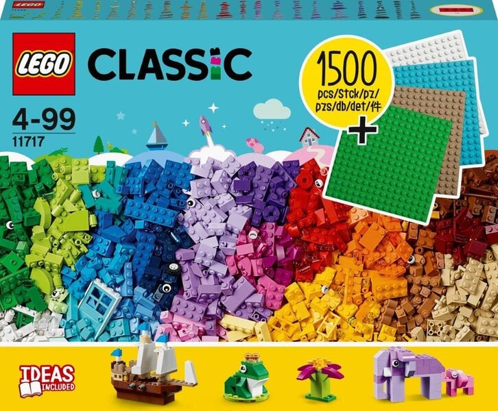 11717 LEGO® Classic Kaladėlės kaladėlės pagrindai kaina | pigu.lt