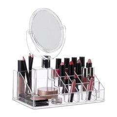 Kosmetikos ir papuošalų dėklas su veidrodžiu kaina ir informacija | Kosmetinės, veidrodėliai | pigu.lt
