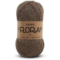 Пряжа Drops Flora 08, 50 g, 210 m цена и информация | Принадлежности для вязания | pigu.lt