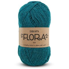 Siūlai Drops Flora 11, 50 g, 210 m. kaina ir informacija | Mezgimui | pigu.lt