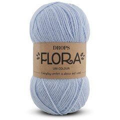 Пряжа Drops Flora 14, 50 g, 210 m цена и информация | Принадлежности для вязания | pigu.lt