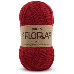 Siūlai Drops Flora 18, 50 g, 210 m. kaina ir informacija | Mezgimui | pigu.lt