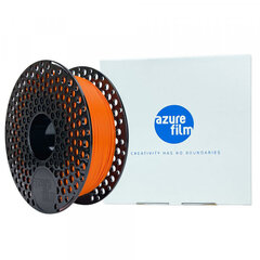 3D spausdintuvo siūlelis AzureFilm - Orange 1KG PLA 1,75mm цена и информация | Аксессуары для принтера | pigu.lt