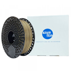 3D spausdintuvo siūlelis AzureFilm - Gold 1KG PLA 1,75mm kaina ir informacija | Spausdintuvų priedai | pigu.lt