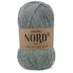 Siūlai Drops Nord 04, 50 g, 170 m. kaina ir informacija | Mezgimui | pigu.lt