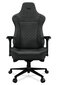 Kompiuterio kėdė Yumisu 2052, kompiuterinių žaidimų žaidėjams, aptraukta medžiaga, pilkai juodas spalvos kaina ir informacija | Biuro kėdės | pigu.lt
