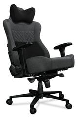 Компьютерное кресло Yumisu 2052 для игроков, тканевая обивка, серо-черный цена и информация | Офисные кресла | pigu.lt