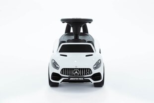 Mercedes AMG GT BDM0921 Paspiriama mašinėlė-stumdukas, guminėmis padangomis WHITE kaina ir informacija | Žaislai kūdikiams | pigu.lt