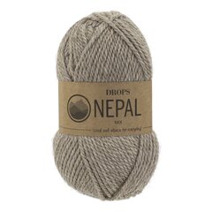 Пряжа Drops Nepal 0300, 50 g, 75 m цена и информация | Принадлежности для вязания | pigu.lt