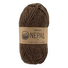 Siūlai Drops Nepal 0612, 50 g, 75 m. kaina ir informacija | Mezgimui | pigu.lt