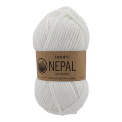 Siūlai Drops Nepal 1101, 50 g, 75 m. kaina ir informacija | Mezgimui | pigu.lt