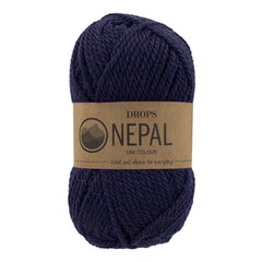 Siūlai Drops Nepal 1709, 50 g, 75 m. kaina ir informacija | Mezgimui | pigu.lt