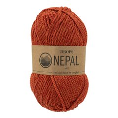 Siūlai Drops Nepal 2920, 50 g, 75 m. kaina ir informacija | Mezgimui | pigu.lt