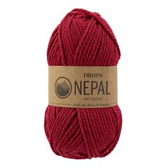 Siūlai Drops Nepal 3608, 50 g, 75 m. kaina ir informacija | Mezgimui | pigu.lt