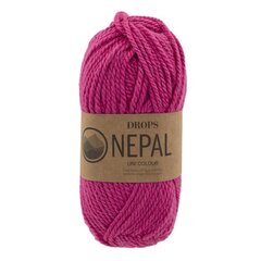 Siūlai Drops Nepal 6273, 50 g, 75 m. kaina ir informacija | Mezgimui | pigu.lt