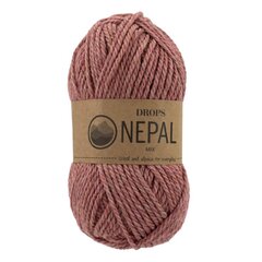 Siūlai Drops Nepal 8912, 50 g, 75 m. kaina ir informacija | Mezgimui | pigu.lt