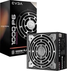 EVGA SuperNOVA 1000 P6, 1000W, 80 Plus Platinum kaina ir informacija | evga Kompiuterinė technika | pigu.lt