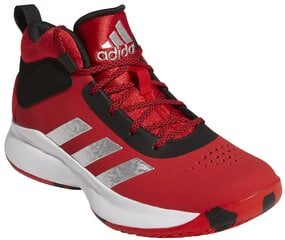 Kedai berniukams Adidas Cross Em Up 5 K Wide Red GX4791/5 kaina ir informacija | Sportiniai batai vaikams | pigu.lt