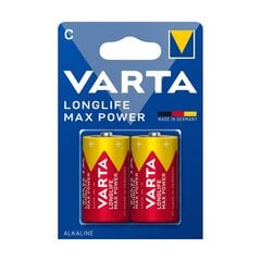 Батарейки Varta Long Life Max Power (2 Предметы) цена и информация | Батарейки | pigu.lt