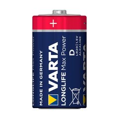 Батарейки Varta Long Life Max Power (2 Предметы) цена и информация | Батарейки | pigu.lt