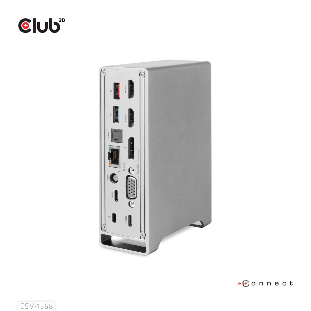 Club3D Adapter kaina ir informacija | Adapteriai, USB šakotuvai | pigu.lt