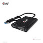 Club3D CSV-1611 kaina ir informacija | Adapteriai, USB šakotuvai | pigu.lt