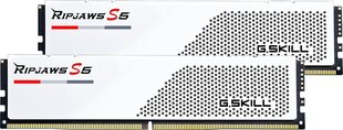 G.Skill Ripjaws S5 (F5-5600J3636D32GX2-RS5W) kaina ir informacija | Operatyvioji atmintis (RAM) | pigu.lt