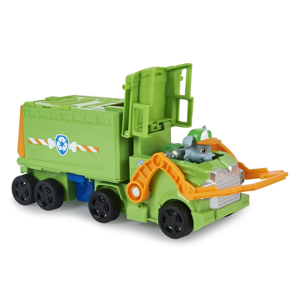 Transporto priemonė Šunyčiai Patruliai (Paw Patrol) Big Truck Pups Rocky, 6065318 kaina ir informacija | Žaislai berniukams | pigu.lt