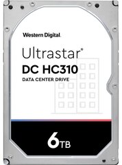 Western Digital Ultrastar 7K6 3,5 дюйма, 6000 ГБ, Serial ATA III цена и информация | Внутренние жёсткие диски (HDD, SSD, Hybrid) | pigu.lt