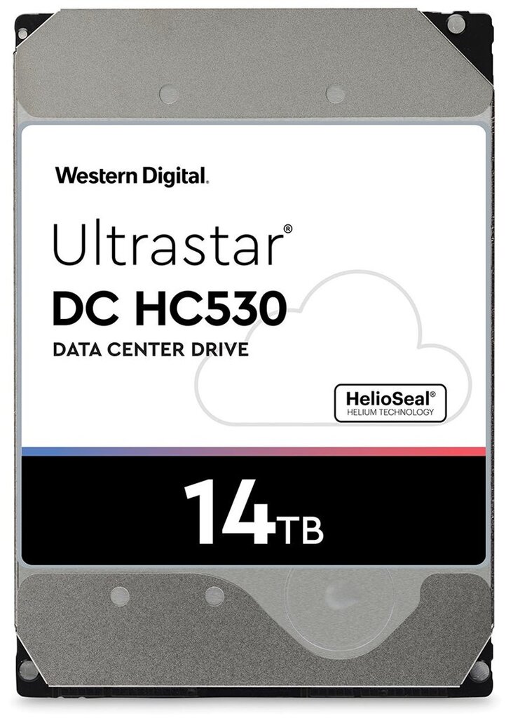 Western Digital Ultrastar DC HC530 цена и информация | Vidiniai kietieji diskai (HDD, SSD, Hybrid) | pigu.lt