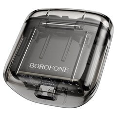 Bluetooth наушник Borofone BW23 Crystal Bean Transparent Edition TWS черный цена и информация | Теплая повязка на уши, черная | pigu.lt
