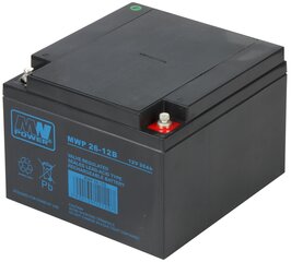 Akumuliatorius MWpower 12V 26Ah kaina ir informacija | Akumuliatoriai | pigu.lt