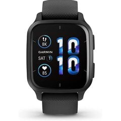 Garmin Venu SQ 2 Music Edition 40 mm Black/Slate 010-02700-10 kaina ir informacija | Išmaniosios apyrankės (fitness tracker) | pigu.lt